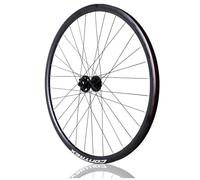 Juego de ruedas para bicicleta de carretera 700C, aleación de aluminio, llanta de doble capa, freno de disco, eje pasante de 100 mm/142 mm, ruedas delanteras y traseras, cassette de 32 agujeros para 8