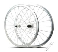 Juego De Ruedas para Bicicleta De Carretera 700C Llanta De Aleación De Aluminio Rueda Delantera Y Trasera 100/130 Mm QR Freno C/V para 7-12 Velocidades