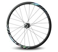 Juego De Ruedas para Bicicleta De Carretera 700C Llanta De Aluminio Ruedas Delantera Y Trasera Freno De Disco Liberación Rápida 9×100/10×135mm 24H para 7-12 Velocidades