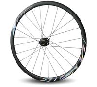 Juego De Ruedas para Bicicleta De Carretera 700C Llanta De Aluminio Ruedas Delantera Y Trasera Freno De Disco Liberación Rápida 9×100/10×135mm 24H para 7-12 Velocidades