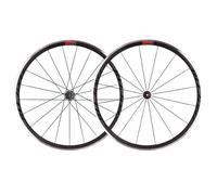 Juego De Ruedas para Bicicleta De Carretera 700C Rueda Aleación De Aluminio Llanta Freno C/V Liberación Rápida Buje Delantera 9X100mm Trasera 10X130mm para 8 9 10 11 Velocidades(Black)