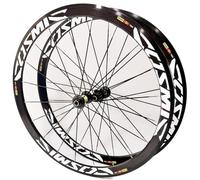 Juego De Ruedas para Bicicleta De Carretera 700C Rueda Delantera Y Trasera, 23C-25C-28C Aleación De Aluminio Llanta De Freno C/V Liberación para 7 8 9 10 11 12 Velocidades B,700C-40MM