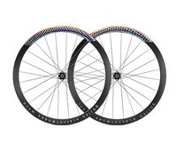 Juego De Ruedas para Bicicleta De Carretera Rueda Freno De Disco Altura 30/40/50mm Llantas De Liberación Rápida 700c Center Lock 9 * 100mm/9 * 135mm 7-12 Velocidades Casstte(Black,40mm)