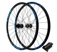 Juego de Ruedas para Bicicleta de Montaña de 24/26/27,5/29 Pulgadas Llanta Ancha Delantera Y Trasera con Buje de 5 Trinquetes