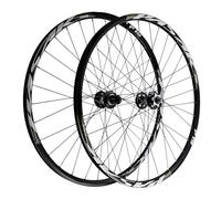 Juego de ruedas para bicicleta de montaña de 26/27.5/29 pulgadas, freno de disco, liberación rápida, rueda delantera/trasera, aleación de aluminio, compatible con casete de 7-12 velocidades