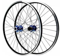 Juego de Ruedas para Bicicleta de montaña de 26/27,5/29 Pulgadas, Freno de Disco, Llantas de Doble propósito, bujes con rodamientos sellados, Soporte de Cassette de 8/9/10/11/12 PU