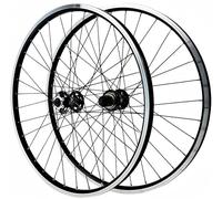 Juego de Ruedas para Bicicleta de montaña de 26/27,5/29 Pulgadas, Freno de Disco, Llantas de Doble propósito, bujes con rodamientos sellados, Soporte de Cassette de 8/9/10/11/12 PU