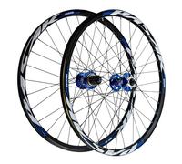 Juego de ruedas para bicicleta de montaña de 26, 27.5 y 29 pulgadas, llanta de doble pared, eje HG, aleación de aluminio, freno de disco de liberación rápida, compatibilidad de rueda delantera/trasera