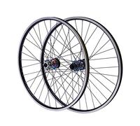 Juego de ruedas para bicicleta de montaña de 29 pulgadas, llanta de aluminio, freno de disco, rueda delantera trasera, ruedas para cassette de 7 a 12 velocidades (buje multicolor)