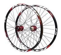 Juego de ruedas para bicicleta de montaña de doble pared de 26, 27,5 y 29 pulgadas, eje pasante/desmontaje rápido, rueda delantera y trasera de doble propósito, freno de disco, buje de 7, 8, 9, 10 y
