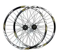 Juego de ruedas para bicicleta de montaña de doble pared de 26, 27,5 y 29 pulgadas, eje pasante/desmontaje rápido, rueda delantera y trasera de doble propósito, freno de disco, buje de 7, 8, 9, 10 y