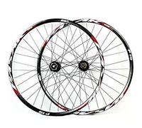 Juego de ruedas para bicicleta de montaña de doble pared de 26, 27,5 y 29 pulgadas, eje pasante/desmontaje rápido, rueda delantera y trasera de doble propósito, freno de disco, buje de 7, 8, 9, 10 y