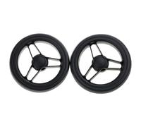 Juego de ruedas para cochecito de bebé de goma y metal de repuesto para Yoya Dearest Rubber and Metal