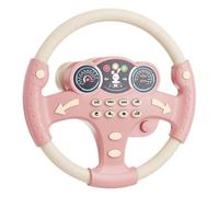 Juego de ruedas para niños simulados - 500 g Driving Playset, childLearning Wheel Sound Effects | Traffic Education Car Control Toy Early Skills Training Gift Interactive Dashboard Light Go