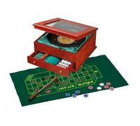 Juego De Ruleta - Caja De Madera - Diseño De Madera De Raíz