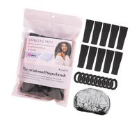 Juego de rulos para el cabello listos para viajar, para dormir tranquilo, varios tamaños, sin calor, rizadores suaves durante la noche