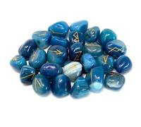 juego de Runa de la India en bolsas - Onix azul