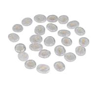 Juego de Runas, Mano de Obra Fina, Pequeño Volumen, Piedras de Runas Transparentes para el Hogar, Decoración de Brujas para Adivinación