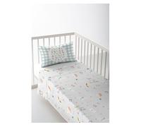 Juego de sábana cuna/maxicuna abcd b cuna 60 cm