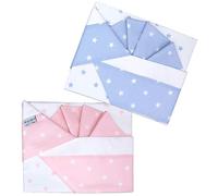 Juego de sábanas Andy & Helen + bajera + funda de almohada 111x165-155x100-57x38cm Rosa