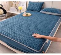 Juego de sábanas bajeras de terciopelo con 2 fundas de almohada, color beige cremoso, color liso, 150 x 200 cm, bolsillo profundo de 30 cm, elástico para 2 personas