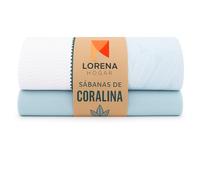 Juego de Sabanas Coralina 150 x 190 Invierno, Sábanas de Coralina para Camas de 150cm x 190/200cm, Ropa de Cama, Sabanas de Franela 150, Incluye 1 Funda de Almohada Enteriza. (Azul, Zig Zag)