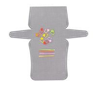 Juego de sábanas de lona acrílica de malla para bordado y ganchillo, bolsa cruzada, bolso, proyectos de manualidades, kits de malla acrílica para bolso y bolso, Juego de 2 grandes, One Size