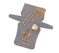 Juego de sábanas de lona acrílica de malla para bordado y ganchillo, bolso cruzado, bolso, fabricación de proyectos de manualidades, accesorios de bordado, Juego de 1 tamaño pequeño, One Size