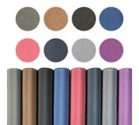 Juego de sábanas de tela de cuero sintético de PU for manualidades DIY
