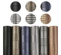 Juego de sábanas de tela de cuero sintético de PU for manualidades DIY