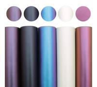 Juego de sábanas de tela de cuero sintético de PU for manualidades DIY