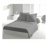 Juego de Sábanas HOME LINGE PASSION Flat Sheet Gris Cama Individual 180 x 290 cm - Marca: HOME LINGE PASSION - EAN: 3701393718547