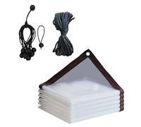 Juego de sábanas impermeables de múltiples usos con globos elásticos y cordón, cuatro mil equipos de mochilero, muebles de jardín, protección ligera, portátil, impermeable, cubierta de toldo para