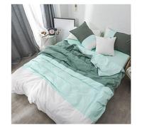 Juego de sábanas, Juegos de Cama de algodón, Juego de Funda nórdica de Patchwork con sábanas, Juegos de Cama tamaño Queen