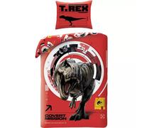 Juego de sábanas Jurassic World, 140 x 200 cm, 100% poliéster
