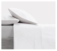 Juego de sábanas liso design blanco cama de 90cm donegal collections