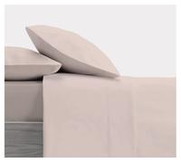 Juego de sábanas liso design rosa palo cama de 105cm donegal collections