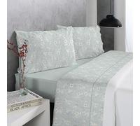 Juego de Sábanas Nelay Reig Martí - Diseño Suave Estampado - Tacto Agradable - Cama 90/105/135/150/160/180/200 cm - Altura 30cm - Poliéster/Algodón (C04, Cama 135cm)