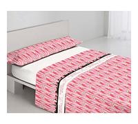 Juego de sábanas Pink Panther Caras - para Camas de 90 cm.