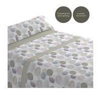 Juego de sábanas tres piezas cama de 105cm circ beige donegal collections