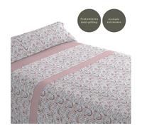 Juego de sábanas tres piezas cama de 135cm arc rosa donegal collections