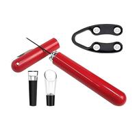 Juego De Sacacorchos - Sacacorchos de Viaje - Abrebotellas de Vino con Bomba de Aire a Presión - Para Viaje Bar Coctelería Cocina Apartamento Restaurante Casa Boda