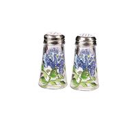 Juego de sal y pimienta Grant Howard, con forma cónica, 3.4 oz, color azul, elegante y funcional para tu mesa.