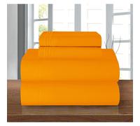 Juego de sαbanas de microfibra de lujo de 4 piezas, calidad hotelera 1500, elegante y cσmodo, sαbana ajustable elαstica resistente a las arrugas,