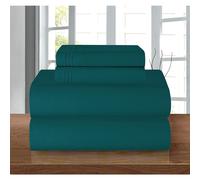 Juego de sαbanas de microfibra de lujo de 4 piezas, calidad hotelera premium 1500, elegante y cσmodo, sαbana ajustable elαstica resistente a las