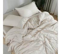 Juego de sαbanas DOZ 100 % viscosa derivada del bambϊ, de cultivo orgαnico, suaves y refrescantes, con bolsillos profundos de alta densidad g/m²,