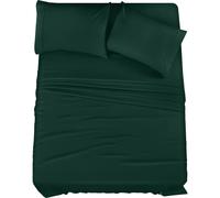 Juego de sαbanas Utopia Bedding tamaρo king - 4 piezas - Microfibra cepillada - Resistente al encogimiento y a la decoloraciσn - Fαcil cuidado (K