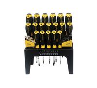 Juego De Screwdrivers Stanley En Rack, 44 Piezas STA074958