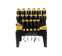 Juego De Screwdrivers Stanley En Rack, 44 Piezas STA074958