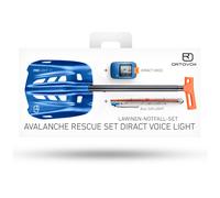 Juego de seguridad contra avalanchas Ortovox Rescue Set Diract Voice Light Color: azul